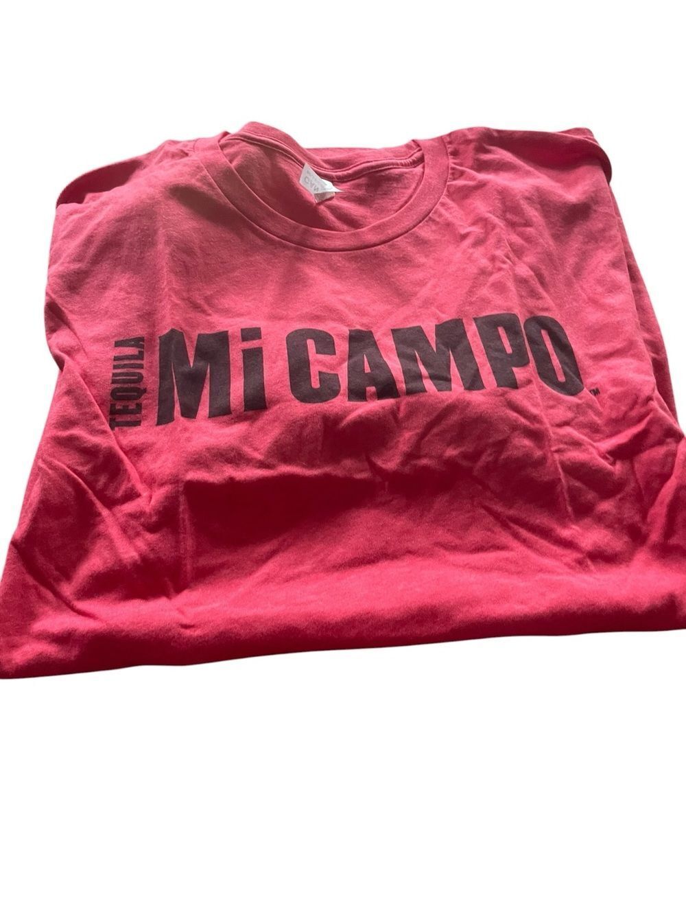 Canvas Mi Campo Tequila red Graphic Tee new never work G92